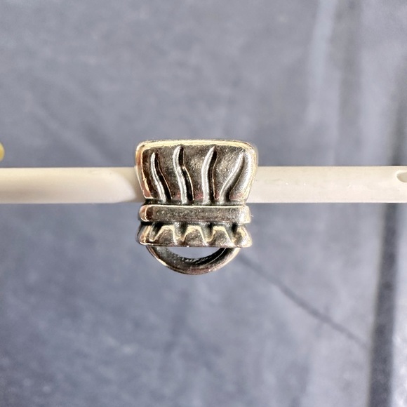 RETIRED Pandora Purse Handbag Charm with 14k bow - Picture 10 of 13